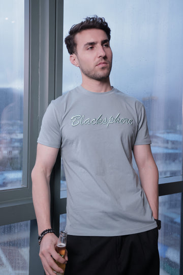 Sculpted Regular Fit Cotton Tshirt