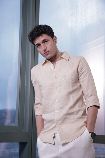 Timeless Premium Regular Fit Pure Linen Shirt