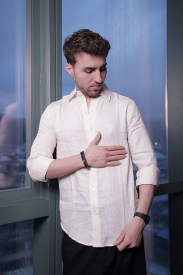 Timeless Premium Regular Fit Pure Linen Shirt