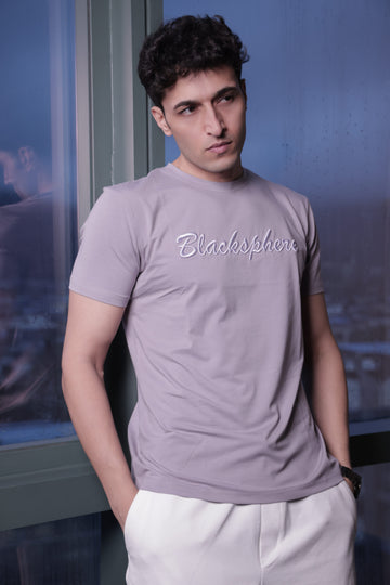 Sculpted Regular Fit Cotton Tshirt
